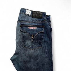 Hudson Jeans Men's Bootcut Dark Blue Denim